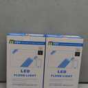 Led Flood Light 30W, 300W Equivalent 3000 LM Outdoor Color Changing Led Stage Landscape Lights, Bluetooth RGBW Smart Floodlights 2700K & 16 Million Colors&Timing& Music Sync, IP66US 3-Plug (2 Pack)