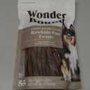 Wonder Bound Peanut Butter Flavor Dog Twist Sticks 55 Rawhide-Free Dog Treats