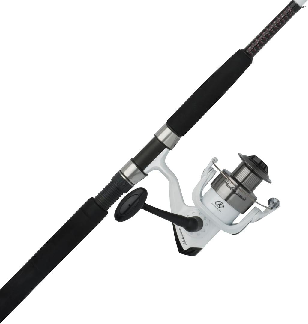 Ugly Stik 7 Catfish Spinning Fishing Rod and Reel Catfish Combo, Ugly Tech Construction with Clear Tip Design, 7 2-Piece Moderate Fast Action Rod, One Size