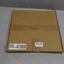 i-lan 13Inch 2 Pack Mother Of Pearl Decorative Plates for Display, Sea Shell Inlay Wood Charger Plates for Dining, Party, Modern and Rustic Decoration Placemats for Dinner Plates,Champagne Gold