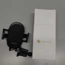 Miracase Phone Holders for Your Car with Metal Hook Clip, Air Vent Cell Phone Stand Car Mount, Universal Automobile Cradle for Garmin GPS Fit iPhone Android and All Smartphones, Dark Black (1 Pack)