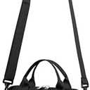 Small Lunch Bag Lightweight Insulated Lunch Box for Women Work Portable Soft Cooler for Picnic Travel Road Trips, Loncheras para Mujer, Black