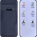 Replacement Remote Control Intended for LivePure Bladeless Indoor/Outdoor Rechargeable Fan LP1780FAN-SGE LP1780FAN-TEA LP1780FAN-LAV LP1780FAN-DNB LP1780FAN-COR