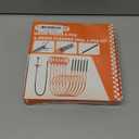 51inch Drain Hair Remover(6pack),34inch Drain Clog Remover(1pack),Drain Auger Cleaner Tool Set For Toilet, Kitchen Sink, Bathroom Tub, 7 Pack