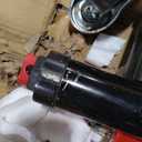 Hydraulic Car Wheel Dolly Set of 4, Heavy Duty 6,000 LBS Capacity Vehicle Dollies with Foot Pedal for Tire Auto Repair Moving, Red