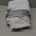 UGG Hedi Queen Sheet Set 4-Piece Luxury Cooling Sheets Deep Pockets Premium Bedding with 2 Pillow Shams Hypoallergenic Machine Washable Soft Lightweight Bed Set for Bedroom, Queen, Stone Grey (Gray)