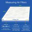 Nordic Pure 18x25x1 Poly Green MERV 6 Pleated AC Furnace Air Filters 6 Pack | Actual Size: 17 1/2 x 24 1/2 x 3/4 Made in USA, Standard HVAC Filtration, Recycled Media, Larger Airborne Particles