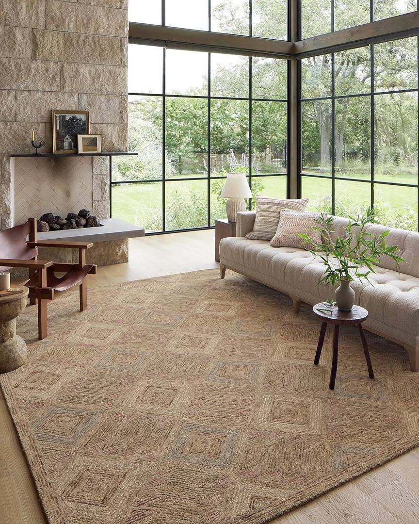 Loloi Varena Collection VAR-02 Berry/Multi 2'-3" x 3'-9" Accent Rug