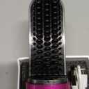 Go Brush Pro 2026 Cordless Hair Straightener Brush, 300M Negative Ionic Anti-Frizz, MCH Fast Heating, 3 Temp, 4000mAh Type-C, Portable Travel Styling Tool for Women (Silver Gray)