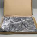 2 Pack Large Binder Folder Holder for Desk Metal Mesh Magazine File Holder Black Vertical File Storage Desktop Binder Organizer Desk Folder Organizer for 3Inch 4Inch 5Inch Binder 10" L x 6" W x 11" H