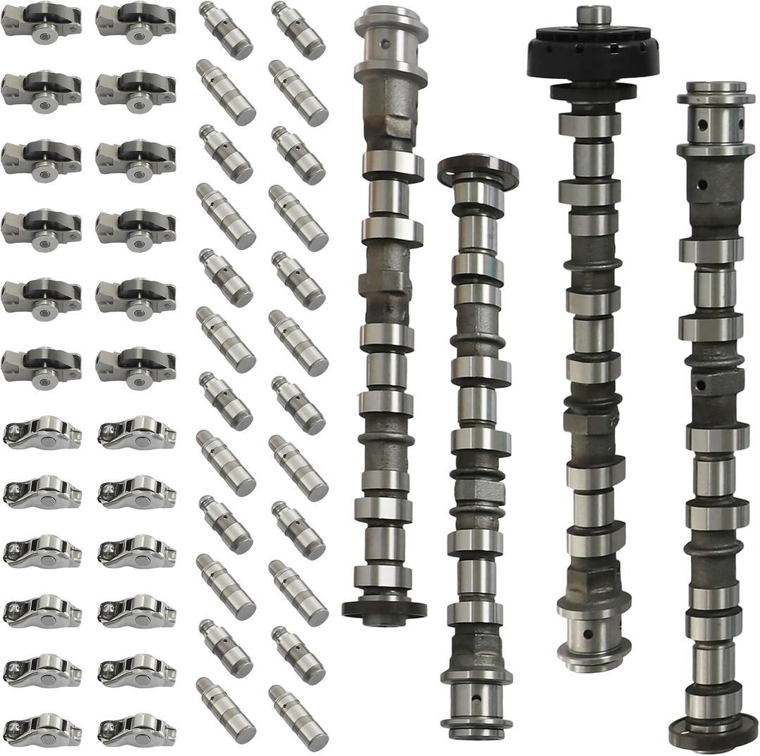 Left & Right Side Intake/Exhaust Camshaft Intake & Exhaust Rocker Arm Valve Lifters Fit For Jeep Grand Cherokee Wrangler Dodge Durango Chrysler Pacifica Ram 1500 3.6L 2016-2024 5047912AD 5047913AD
