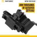 PartsBroz WPW10653840 Door Latch - Compatible With Whirlpool Kenmore KitchenAid Maytag Dishwasher - Replaces AP6023622 W10653840 3281753 PS11756967 W10574864 Ultra Durable Replacement