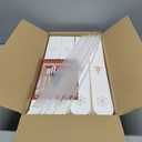 Christmas Tree Fence, 28PCS Thick White Plastic Picket Fence Decorative for Party Wedding Garden Home, Christmas Fence Border Barrier Guard for Puppy Toddlers Baby