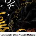 African American 21st Birthday Gifts for Her, Gifts for 21 Year Old Women Blanket 60"x50", 21st Birthday Decorations for Her, Afro-Americans Black Girl 21 Birthday Gift Ideas for Women