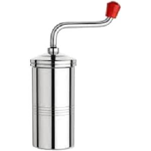 Sahishnu Online & Marketing Stainless Steel Sev Sancha Maker, Murkul Maker, Manual Pasta Maker,Shev Maker, Gathiya Murukulu Janthikulu Maker Machine With 6 Different Steel Jali