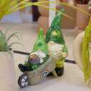 Braxio St. Patrickss Day Decorations Resin Gnome Collectible Figurines St-Patricks Day Decor Table Centerpiece for Dining Room Gift for Women