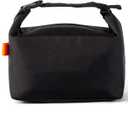 Lunch Bag Lunch Box for Women Men, 0.24lb Ultra-Lightweight Insulated Lunch Tote, Compact Lunch Cooler for Work Office, 9.6x5.7x8.6 Inch,(black)