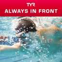 TYR Ultralite Elite Swim Snorkel - Adult Snorkeling Gear for Swimming Training - Ultra-Lightweight and Comfortable for Body Alignment Exercises (Black)
