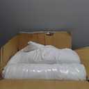 2 White Pillows for Sleep - 24 x 24 (Pack of 2, White)