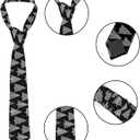 Neck Wear Tie for Formal Business Occasions Work Banquet Anniversary