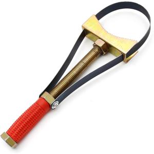 UOIENRT Adjustable Oil Filter Wrench Disassembly Tool Replacement for Truck Excavators(9-15cm Diameter)