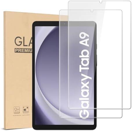 CoBak 2 Pack Screen Protector for Galaxy Tab A9 8.7 inch 2023, Tempered Glass with HD Clarity, Scratch Resistance and Bubble-Free Installation - Straight Edges