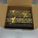 Eaasty 12 Pcs Quran Acrylic Bookmarks with Gold Tassels in Gift Boxes Eid Mubarak Bookmark Gift Ramadan Kareem Bookmark for Islamic Men Women Wedding Favors