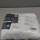 LuxClub 4 PC King Size Sheet Set Bed Sheets Deep Pockets 18" Wrinkle Free Cooling Bed Sheets Machine Washable Hotel Bedding Silky Soft - White King