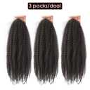 Dansama Marley Hair 20 Inch Twist for Faux Locs & Twists Braiding - Synthetic Hair Extensions (Pack of 3, #4)