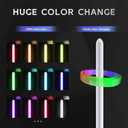 PKSTVB RGB Dueling Lightsaber Strong Blade, RGB Blade Diameter 7/8 Inch Length 78.5cm/31inch Light Saber Blade, Support Heavy Dueling (RGB-Diameter 7/8 Inch)