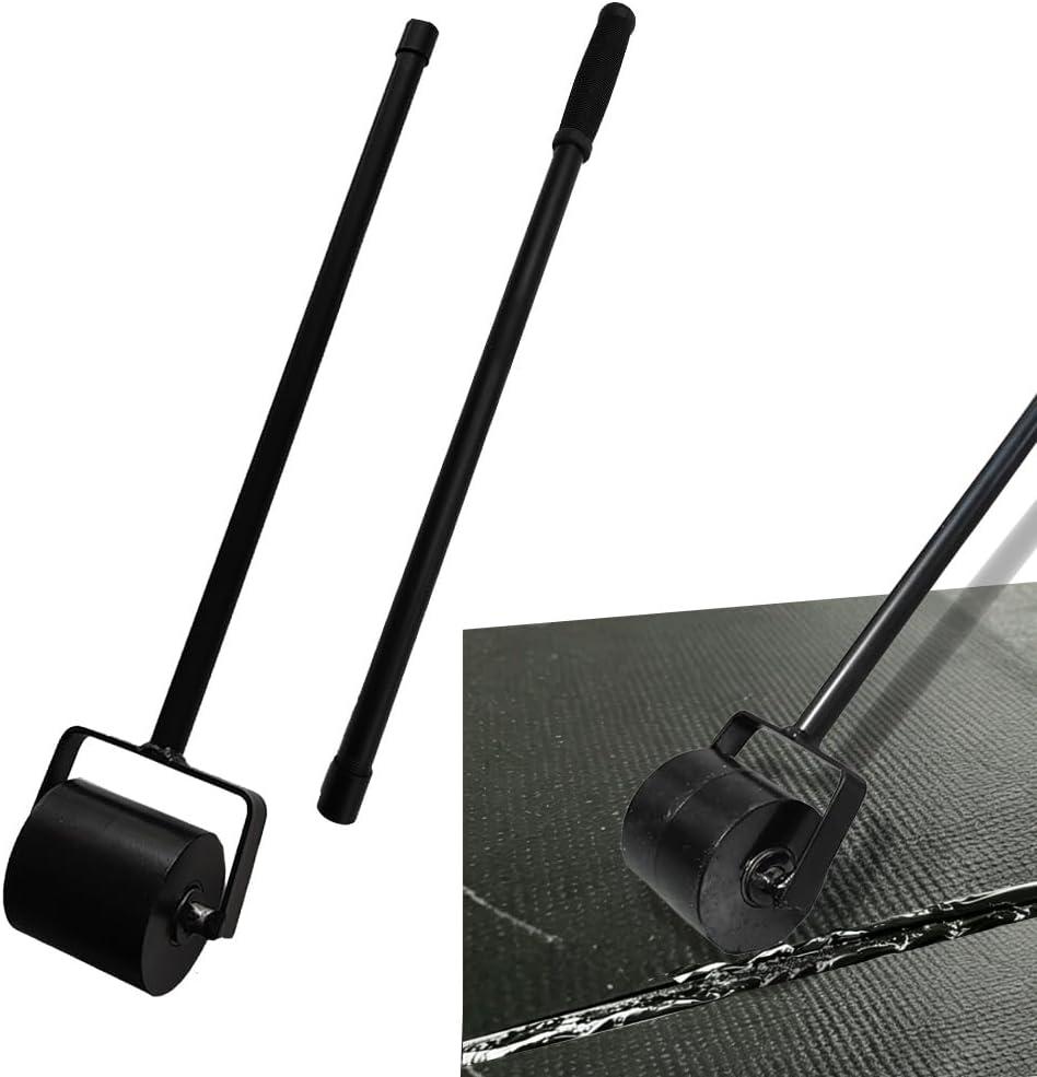 12.5LB Heavy Duty Roof Seam Roller, Diameter 3.54 Inch