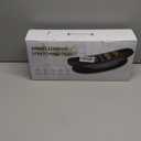 Electric Lumbar Traction Device for Lower Back Pain Relief, Multifunctional Lumbar Stretcher with Dynamic Traction, Red Light Therapy, 8-Level Electrotherapy, 3-Level Thermal Therapy, Vibration (Black)