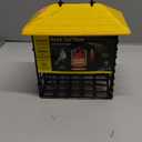 More Birds Double Suet Feeder with Weather Guard, 6.5" L X 4.25" W X 7.25" H, Yellow