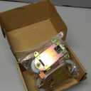 Therwen 4 Pcs 2-1/2 Inch Sliding Mirror Closet Door Roller Wheels Replacement Assembly 1-1/2 Inch Nylon Concaved Ball Bearing Wheels, Sliding Glass Screen Door Hardware Fits