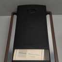 Cat Door for Wall, Cat Door for Interior and Exterior Wall, Pet Door with Double Magnetic Flaps, Double Lock Panels, Steel Frame and Telescoping Tunnel, Small, Coffee Color