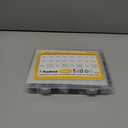 Kadrick Metric Screw Assortment, 2000PCS Metric Bolt Assortment Kit M2 M3 M4 M5 Machine Screws with Lock & Flat Washers, Grade 10.9 Alloy Steel Hex Socket Button Head Black Screws Nuts and Bolts Kit