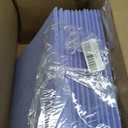Bumusty Large Cork Board 48" x 36" Alternative - 12 Pack Felt Wall Tiles with 70 Safe Removable Adhesive Tabs, 30 Pushpins, Cork Boards for Walls Bulletin Board Office Decor (Soft Periwinkle)