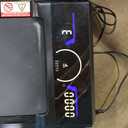 TRAILVIBER Walking Pad Treadmill with 12% 9-Level Auto Incline, 450 lbs Capacity RGB LED Screen, Bluetooth Speaker Under Desk Treadmill, Compact Treadmills for Home Hiking (Black)