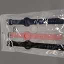 4 Pack Princess Cruise Medallion Holders for Kids and Adults, Silicone Wristbands for Carnival Ocean Medallion - 2 Sizes (S/M and M/L) in One Pack, Black and Dark Blue (M/L), Pink and White (S/M)