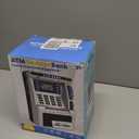 ATM Piggy Bank for Kids, ATM Machine for Real Money with Debit Card, Bill Feeder, Coin Recognition, Balance Calculator, Electronic Savings Safe Box, Gifts for Teen Boys Girls (Black)