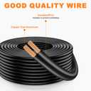 12/2 Low Voltage Landscape Wire, 12 Gauge Direct Burial Cable 250ft