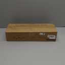 BAYKA Wall Mounted Floating Shelves, Wood Floating Wall Shelf for Books & Decor, Small Space-Saving Display & OrganizerBlackSet of 4