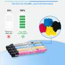 MasaiMara MP C3502 MP C3002 High Capacity Compatible Toner Cartridges Replacement for Ricoh Aficio Savin MP C3502 MP C3002 Color copiers Printer (Black, Cyan, Magenta, Yellow, 4 Pack)