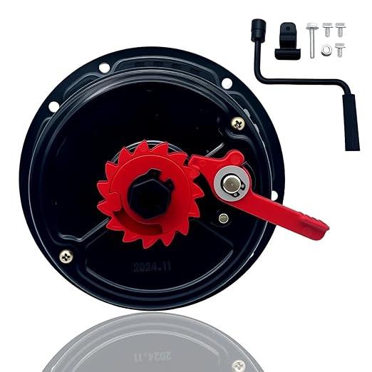 Upgrade Easy Quick Fast Pull Start Recoil Starter Assembly Fit for Predator 212, Coleman CT200U 200cc B200R Mini Bike, Pull Cord Start Honda 6.5HP GX160 196 Hisun Engine KT196 Go Kart, Black