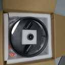 Outdoor Ceiling Light with Motion Sensor 9.3in  Porch Lights Outdoor, E26 Base, Flush Mount, 360° Detection, 3 Modes (Auto/Dusk to Dawn/Alwayson), Farmhouse Ceiling Light for Porch, Entryway