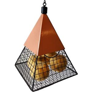 Wildlife Sciences Suet Feeder Geo Pyramid for Suet Balls