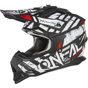 O'Neal 2 SRS Helmet Glitch (X-Large, Black/White)