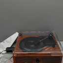 Vinyl Record Player Bluetooth Vintage 3-Speed Portable Turntables with Built-in Speakers, Belt-Driven LP Player Support USB Input AUX-in RCA Line Out