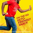 2 x Slim Jim Beef 'N Cheese Smoked Meat Sticks, Original Flavor, 5g Protein Per Serving, Snack Size, Easter Basket Stuffer for Men, 0.9 oz. (10 Count) (EXP 04/10/26)