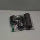 Set of 3 Different Size Black Pillar Candles, Unscented Dripless Large 3x4 3x6 3x8 Inch Long Lasting Cylinder Column Wax Candles for Halloween Home Table Decor Power Outage Emergency Hurricane